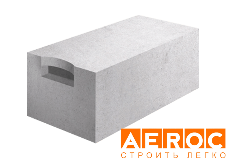 Газобетон Aeroc D500 625х375х250 мм