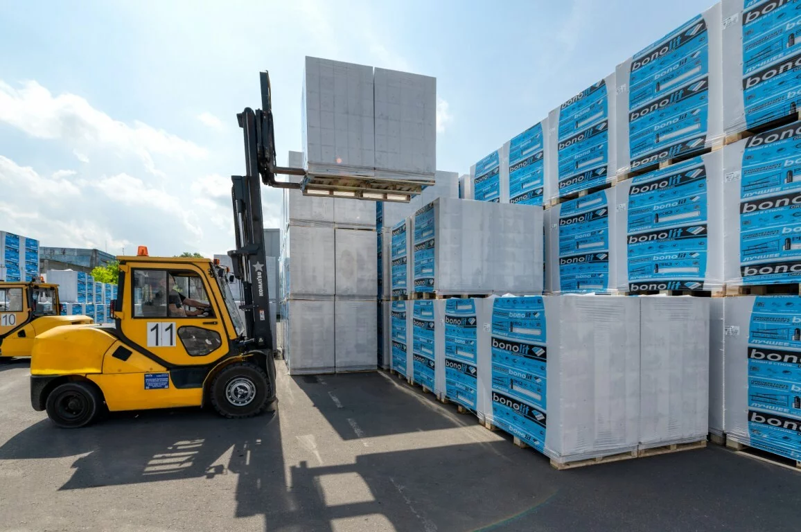 Газобетон Bonolit D500 600х350х250 мм фото 3