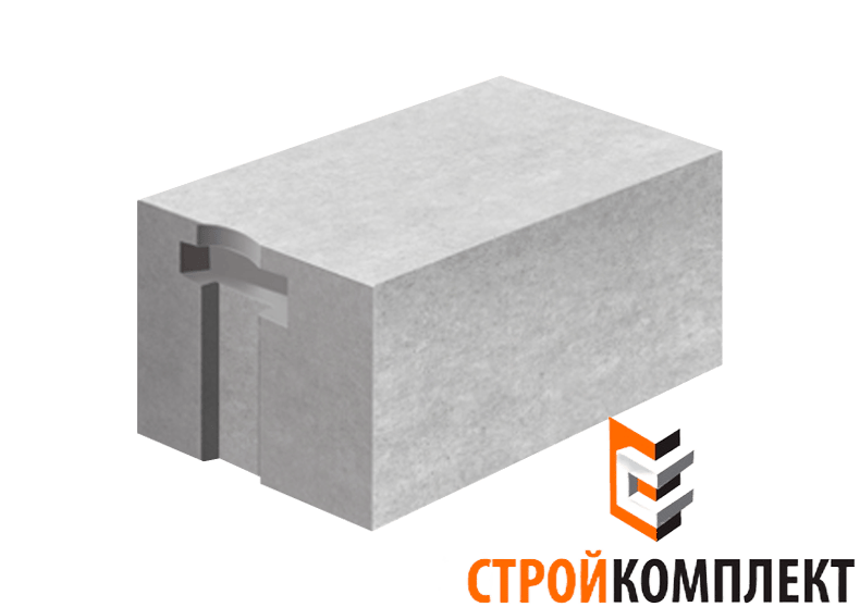 Газобетон СК D200 паз-гребень 625х200х250 мм