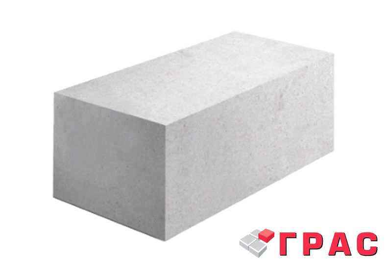 Газобетонный блок стеновой ДСК ГРАС D400 600х200х250 B2.5